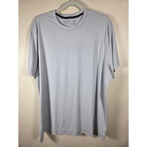 Public Rec Adapt Tee Mens XL Light Gray Short Sleeve Crewneck Shirt Performance